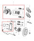 2011-20 Jeep Grand Cherokee Overland 3.6L AWD Rear Right Side Brake Disc Caliper - Alshned Auto Parts