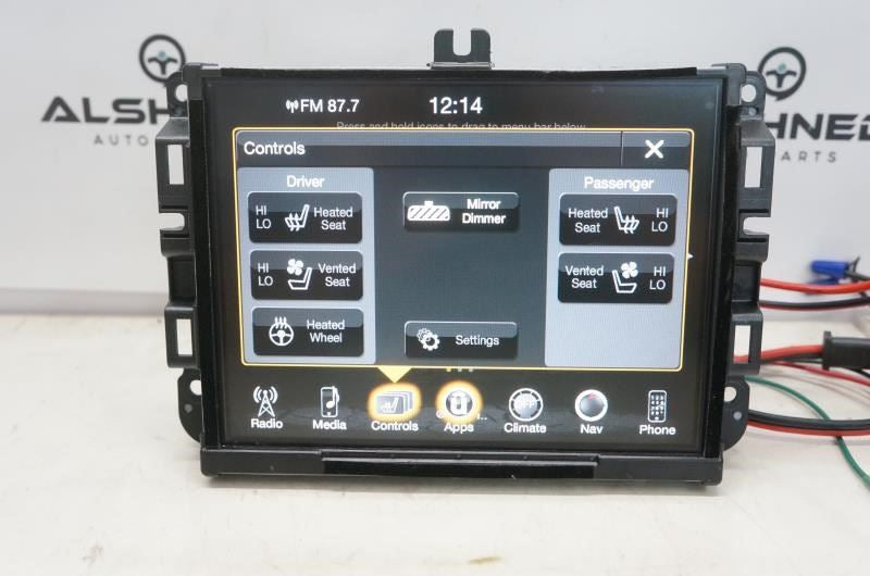 15 Jeep Grand Cherokee 8.4'' Display Uconnect Navi Radio Receiver 68238619AG OEM - Alshned Auto Parts