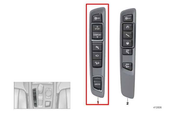 2014-2018 BMW X5 xDrive35i 3.0L AWD Center Console Multifunction Control Switch - Alshned Auto Parts