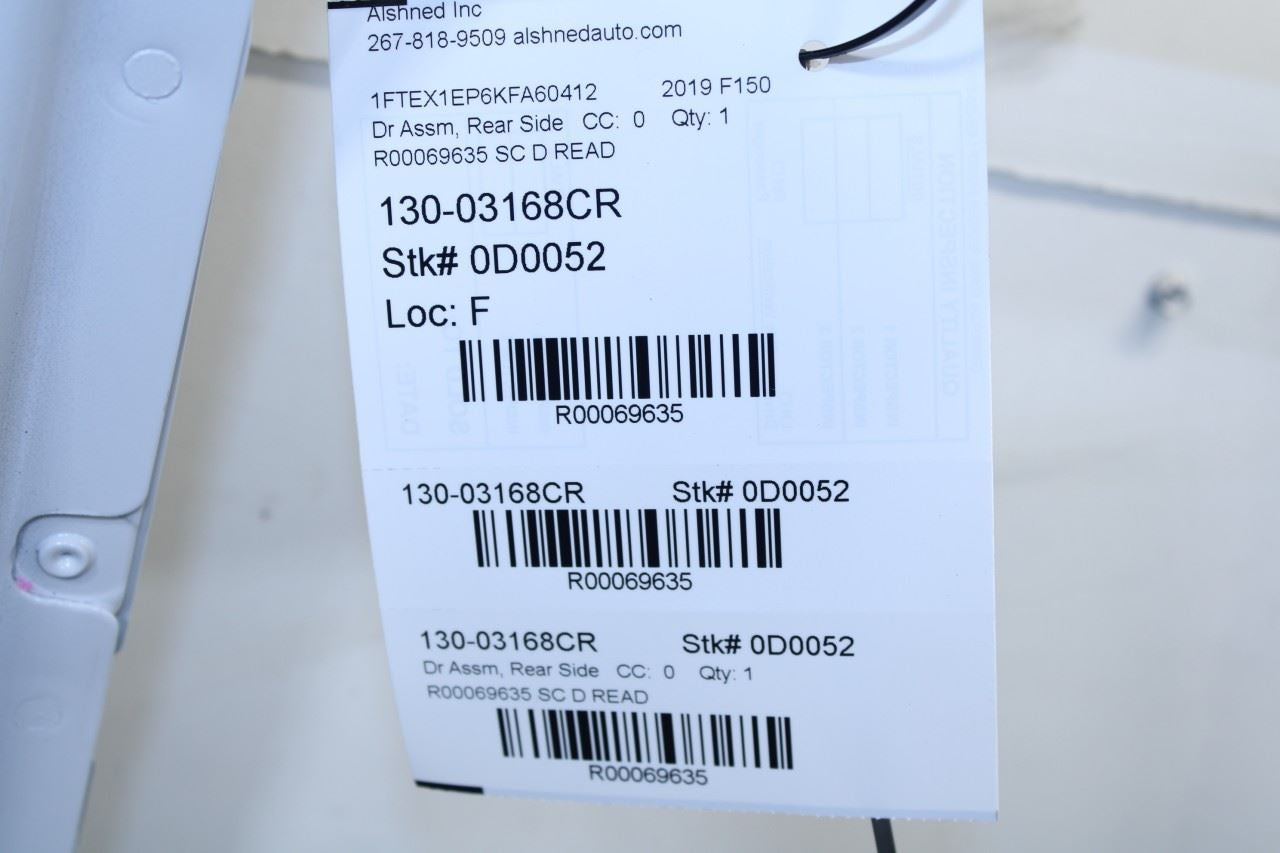 2015-20 Ford F150 XL Super Cab Rear Right Door Shell Panel HL3Z-1824630-B *ReaD* - Alshned Auto Parts