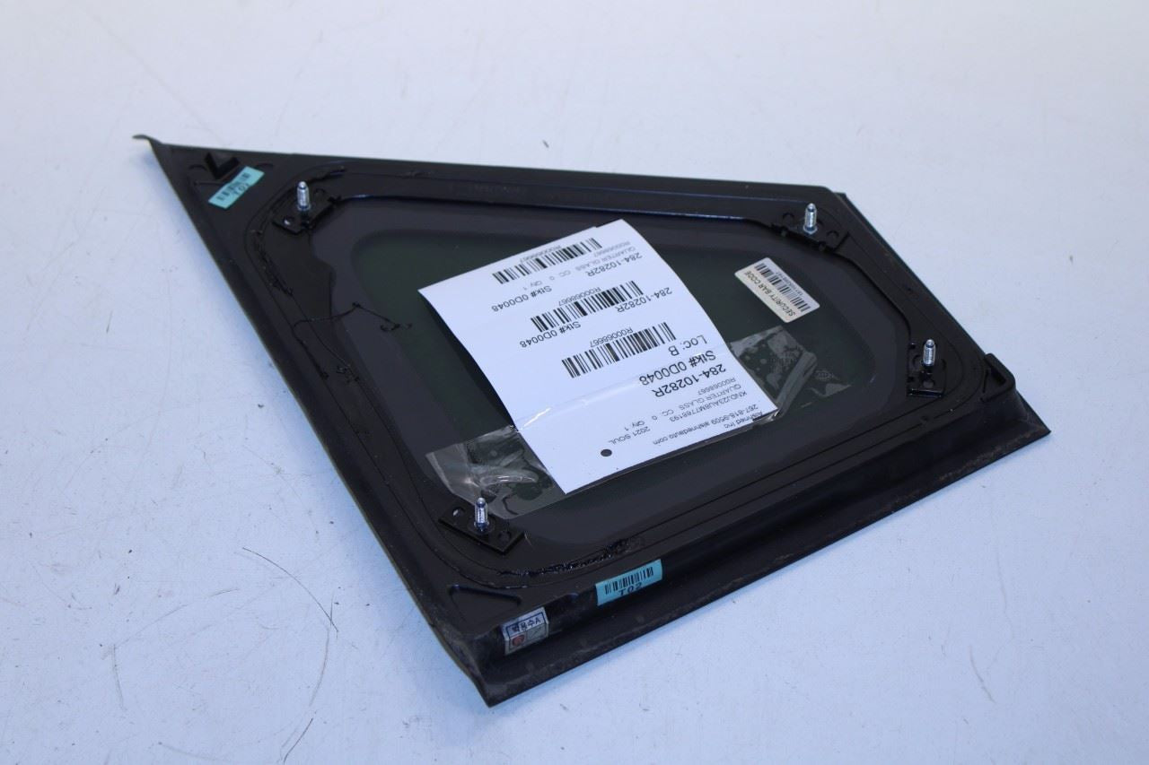 2020-2025 KIA Soul LX Rear Right Passenger Side Quarter Window Glass 87820-K0000 - Alshned Auto Parts