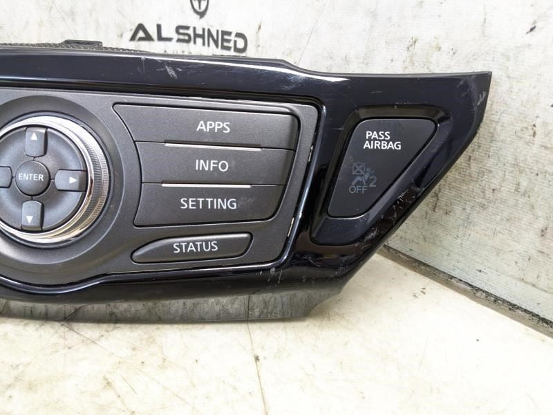 17-20 Nissan Pathfinder Multimedia Radio Climate Control Panel 210260-9PJ0A OEM - Alshned Auto Parts