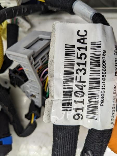 2017-2018 Hyundai Elantra Dash Instrument Panel Wire Harness 91104-F3151 OEM13