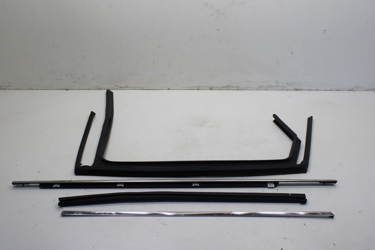 2019-20 Kia Sorento LX Rear Left Door Run Channel Outer Inner Belt Weatherstrip - Alshned Auto Parts
