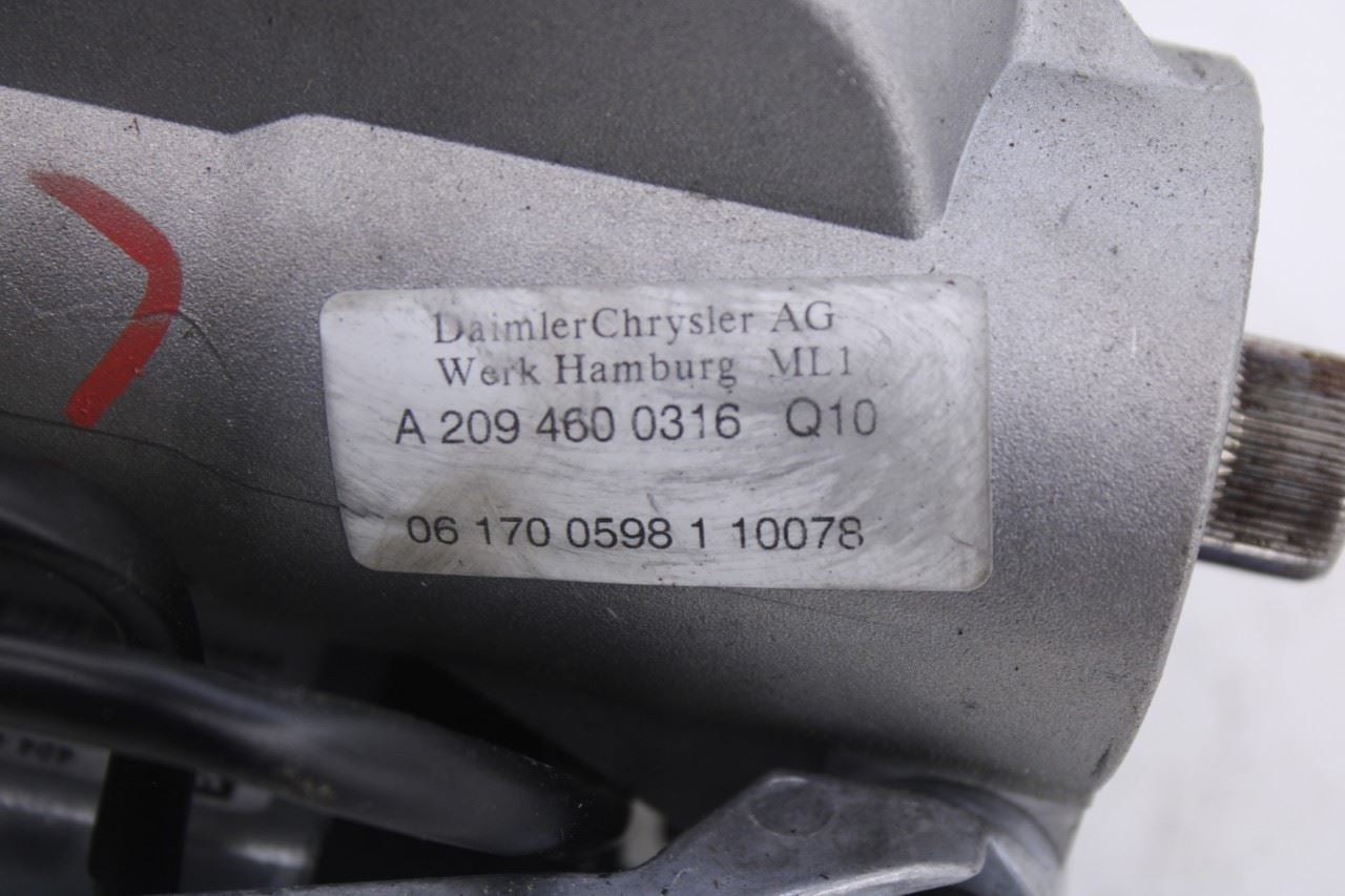 06-09 Mercedes-Benz CLK 350 3.5L RWD Steering Column Assembly 209-460-03-16 OEM8