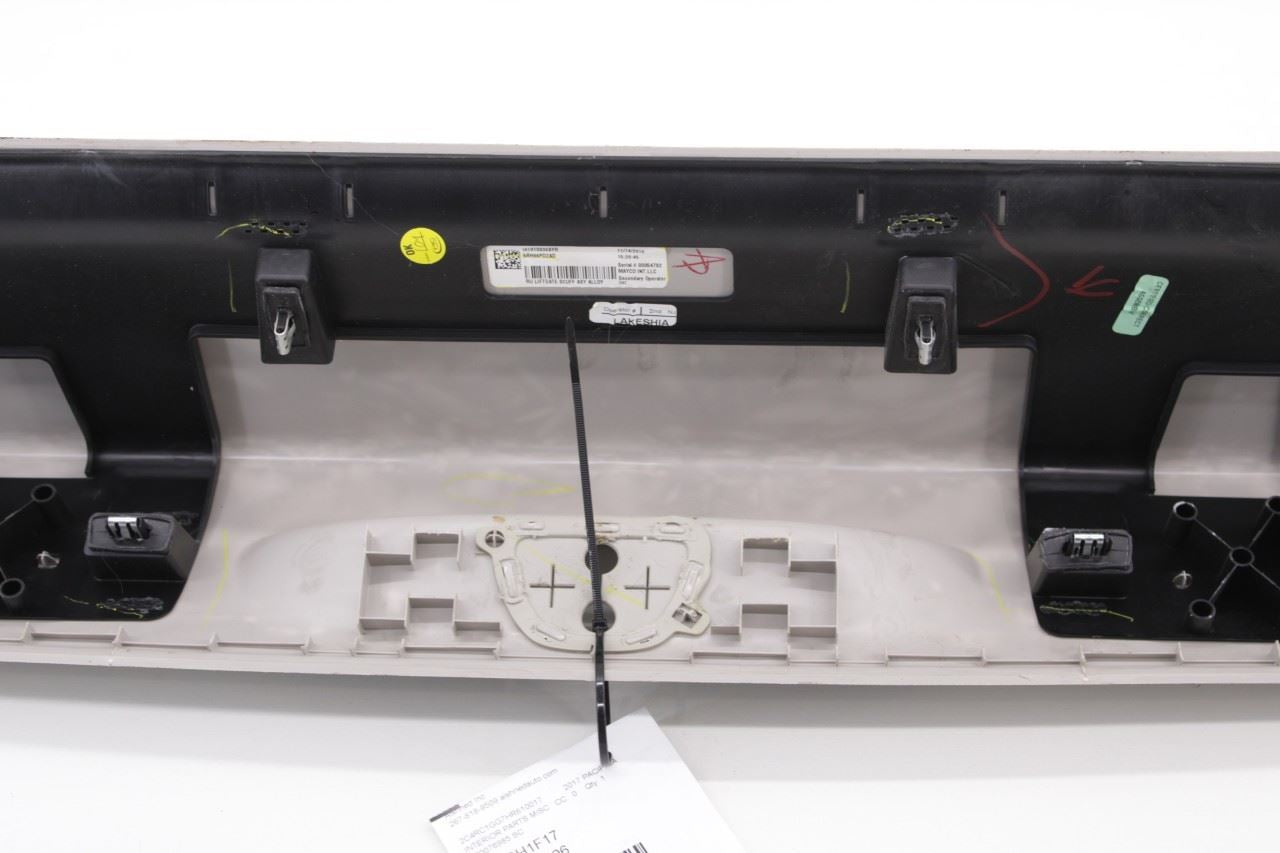 17-25 Chrysler Pacifica Limited RR Trunk Sill Scuff Kick Plate Trim Finish Panel - Alshned Auto Parts