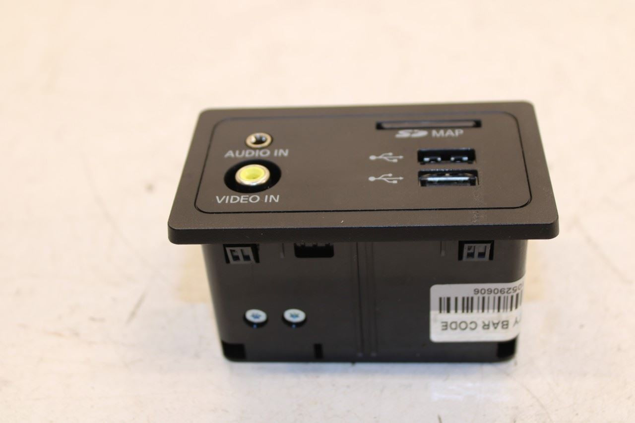 2016-19 Infiniti QX60 Center Console AUX USB Jack w/ Navigation Map Card Reader - Alshned Auto Parts