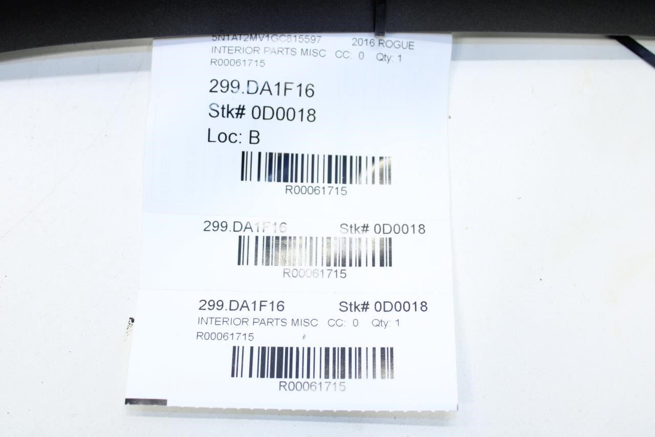 2014-2017 Nissan Rogue SV Front Right Side Dashboard Trim Panel 68411-4BA0A OEM - Alshned Auto Parts
