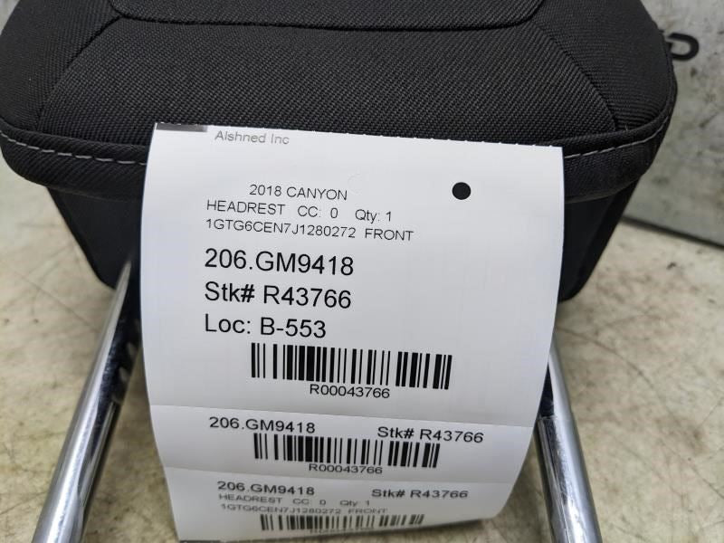 2015-2022 GMC Canyon Front Left or Right Seat Headrest Cloth 84698833 OEM - Alshned Auto Parts