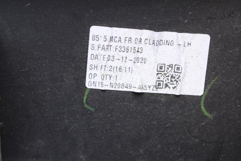 2019-22 Ford EcoSport Front Left Door Exterior Lower Molding GN15-N20849-AA OEM - Alshned Auto Parts