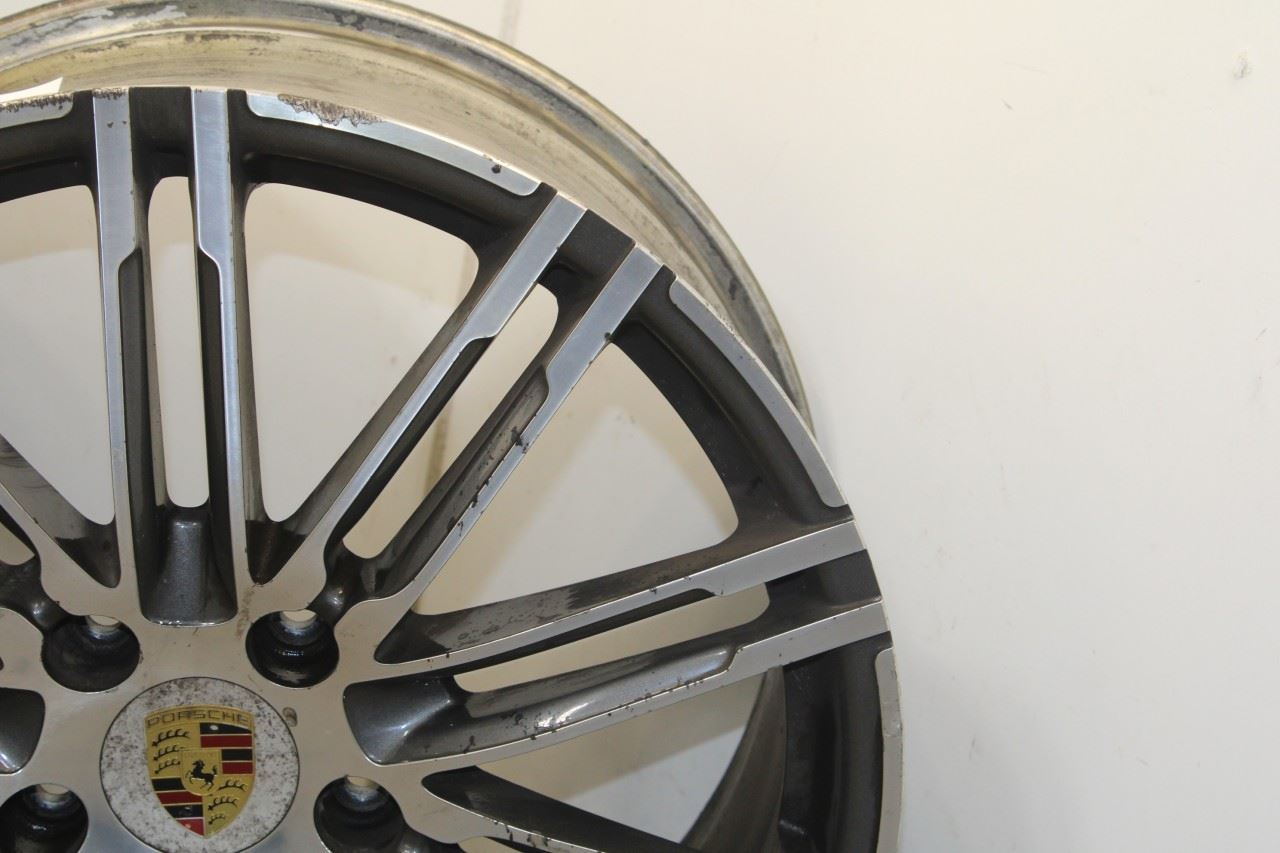 2014-16 Porsche Panamera 4 Front Wheel R20x9.5 5 Double Spoke 97036217807 *ReaD* - Alshned Auto Parts