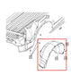 2019-24 Ram 1500 Classic Crew Cab Rear Right Side Wheelhouse Liner Splash Shield - Alshned Auto Parts