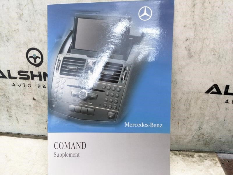 2011 Mercedes-Benz GLK Operators Manual Set with Case 204-584-54-81 OEM - Alshned Auto Parts