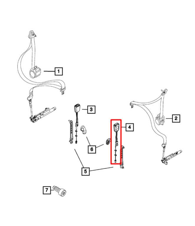 2019-2023 Jeep Renegade Sport 2.4L FWD Front Driver Left Side Seat Belt Buckle - Alshned Auto Parts