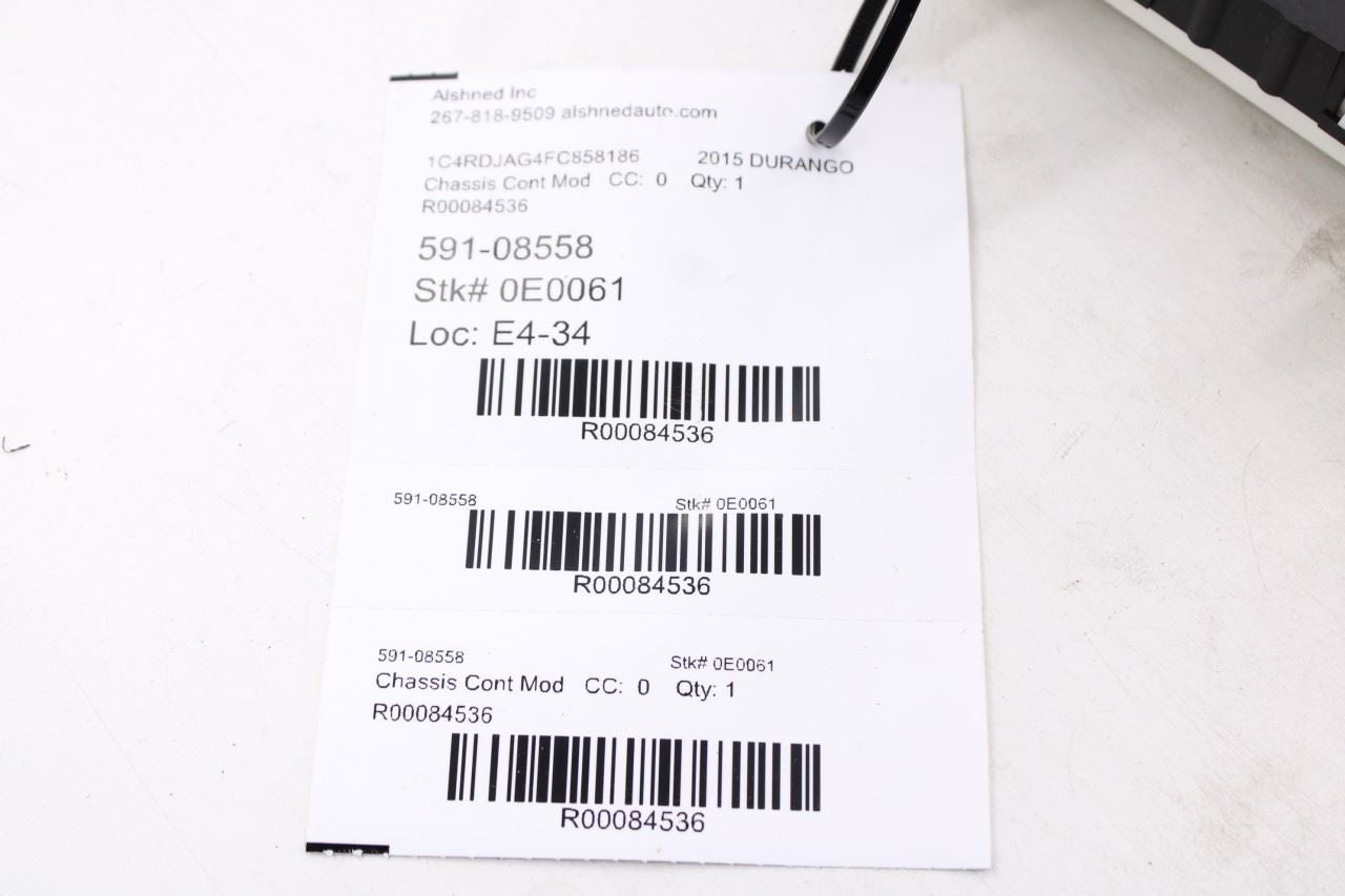2015 Dodge Durango SXT Body Computer Control Module BCM BCU 68236139AE OEM - Alshned Auto Parts