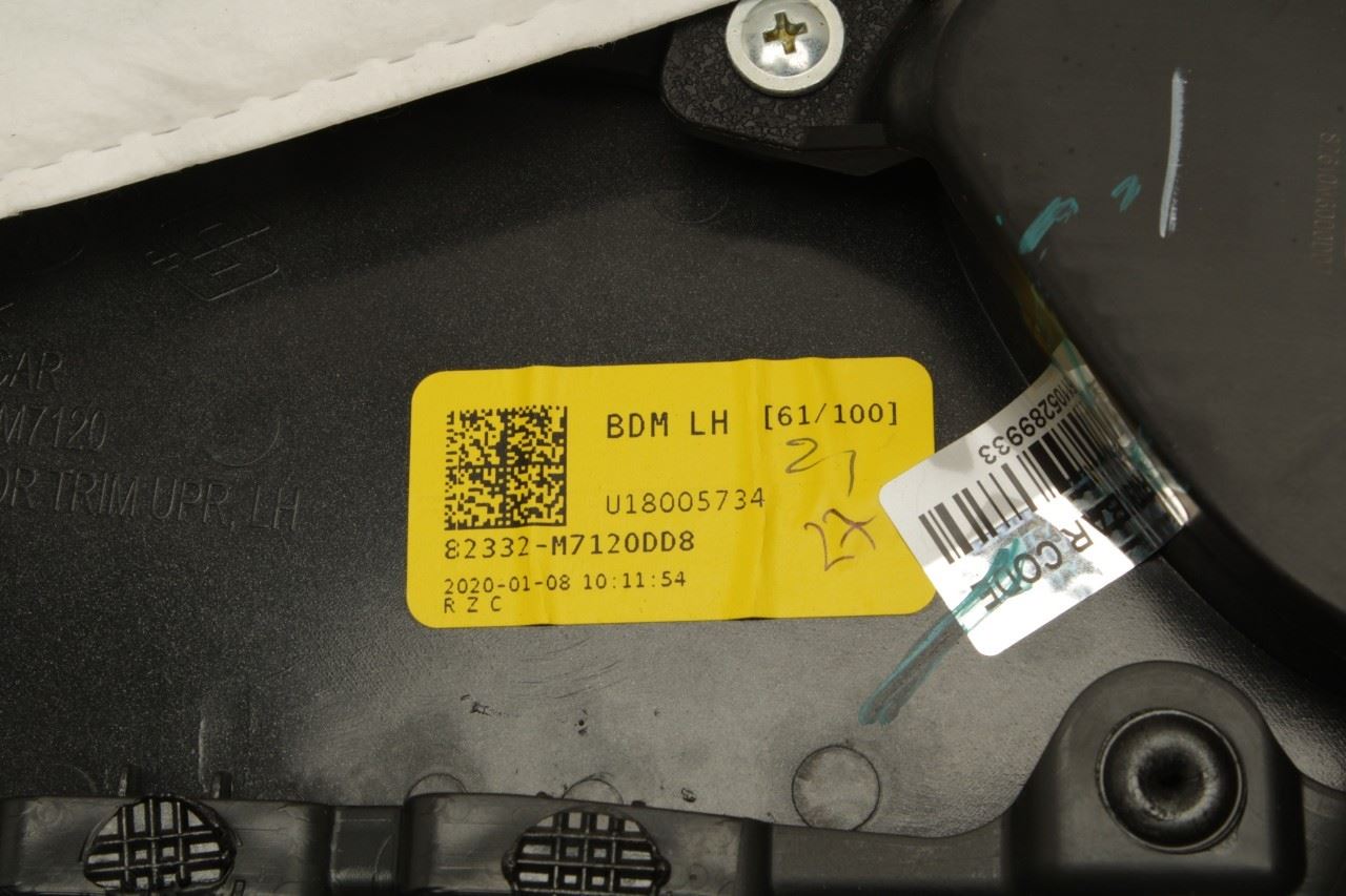 2019-2021 Kia Forte LXS Front Left Driver Side Door Trim Panel 82376-M7000WK OEM - Alshned Auto Parts