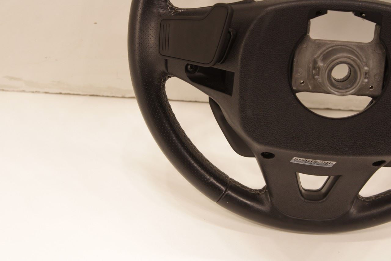 15-17 Hyundai Veloster Turbo 1.6L FWD Steering Wheel Leather w/ Control Buttons - Alshned Auto Parts