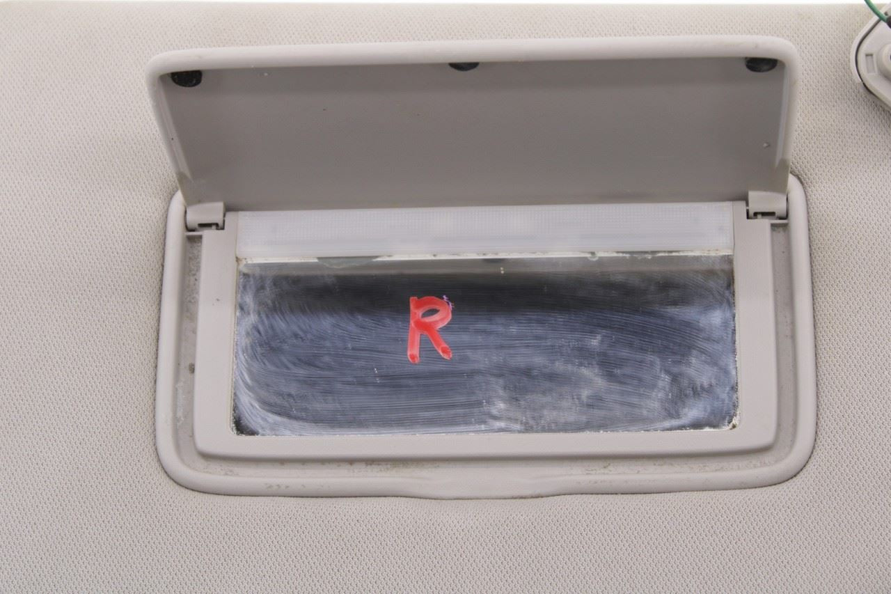 18-20 Infiniti QX60 Pure Front Passenger RH Side Sun Visor w/ Illuminated Mirror - Alshned Auto Parts