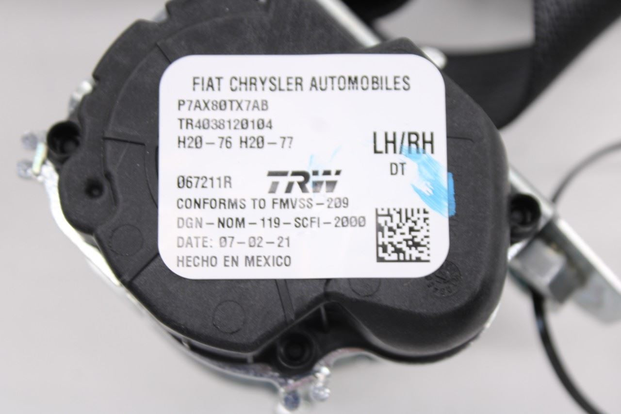 19-24 Ram 1500 Big Horn Crew Cab 5.7L Rear Left Side 2nd Row Seat Belt Retractor9