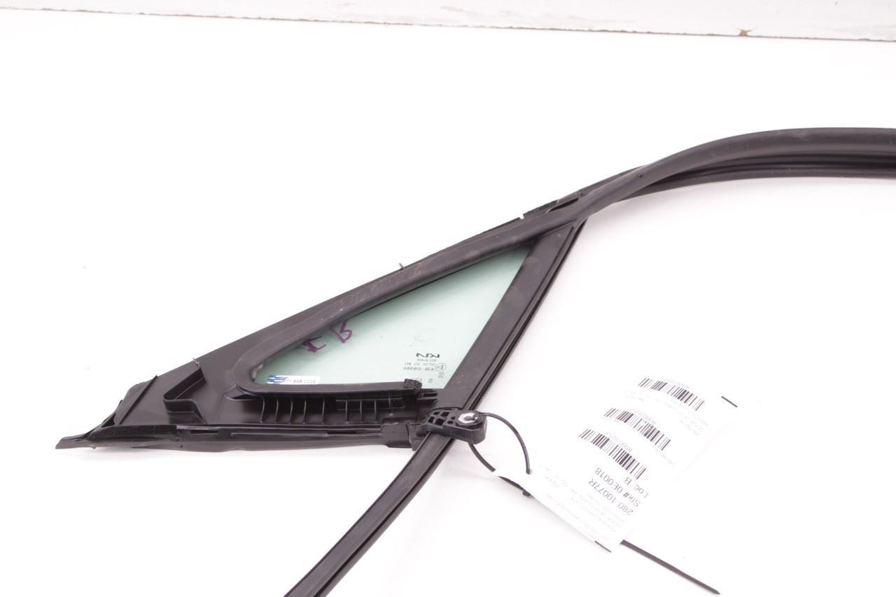 21-24 Kia K5 GT-Line FR RH Door Fixed Vent Glass Run Channel w Belt Weatherstrip - Alshned Auto Parts