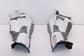 15-23 Ford Mustang Convertible V6 3.7L Rear Trunk Side Quarter Panel Carpet Set4