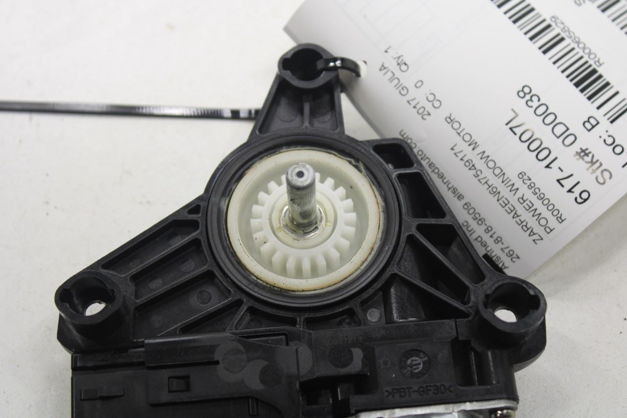 2017-2023 Alfa Romeo Giulia Ti AWD Rear Left Door Power Window Motor C59653-102 - Alshned Auto Parts