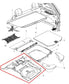 2011-19 Jeep Grand Cherokee 3.6L Rear Trunk Cargo Load Floor Carpet Liner *ReaD* - Alshned Auto Parts