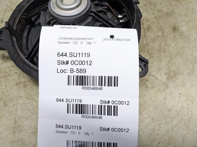 2019-2023 Subaru Forester Rear Left Door Speaker 86301SJ110 OEM