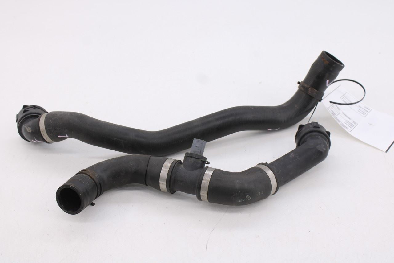 11-18 Porsche Cayenne S 4.8L AWD Radiator Upper and Lower Coolant Water Hose Set - Alshned Auto Parts