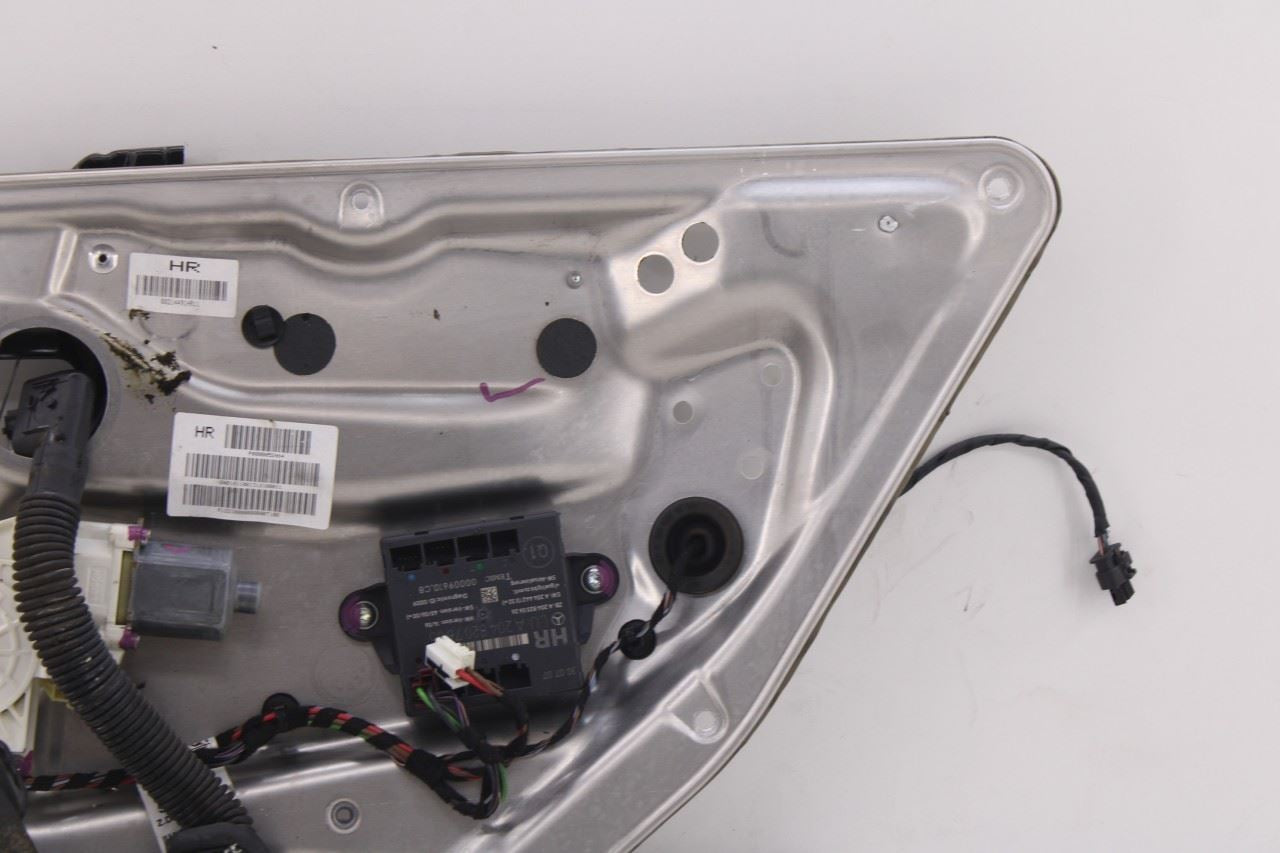 08-14 Mercedes-Benz C350 Sport RR RH Door Window Regulator w/ Carrier and Motor - Alshned Auto Parts