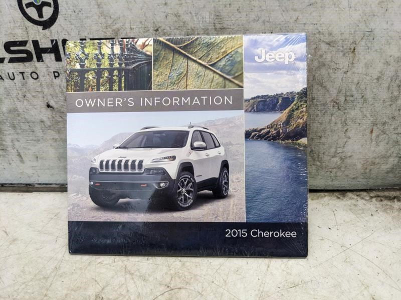 2015 Jeep Cherokee User Guide Set with Case 15KL74-926-AA OEM - Alshned Auto Parts