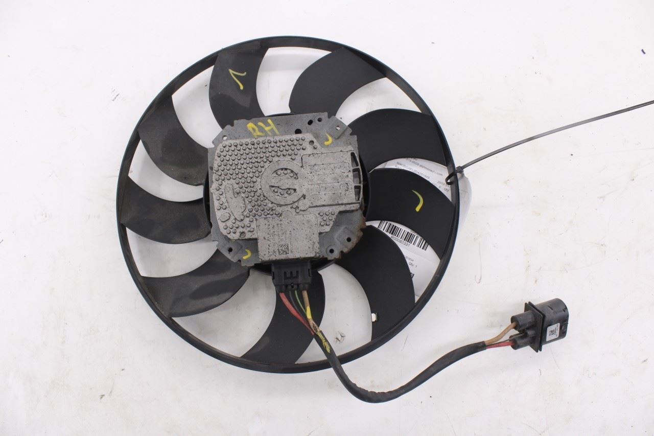 13-16 Audi S4 Premium Plus 3.0L Right Radiator Cooling Fan Blade w/ Motor *ReaD*4
