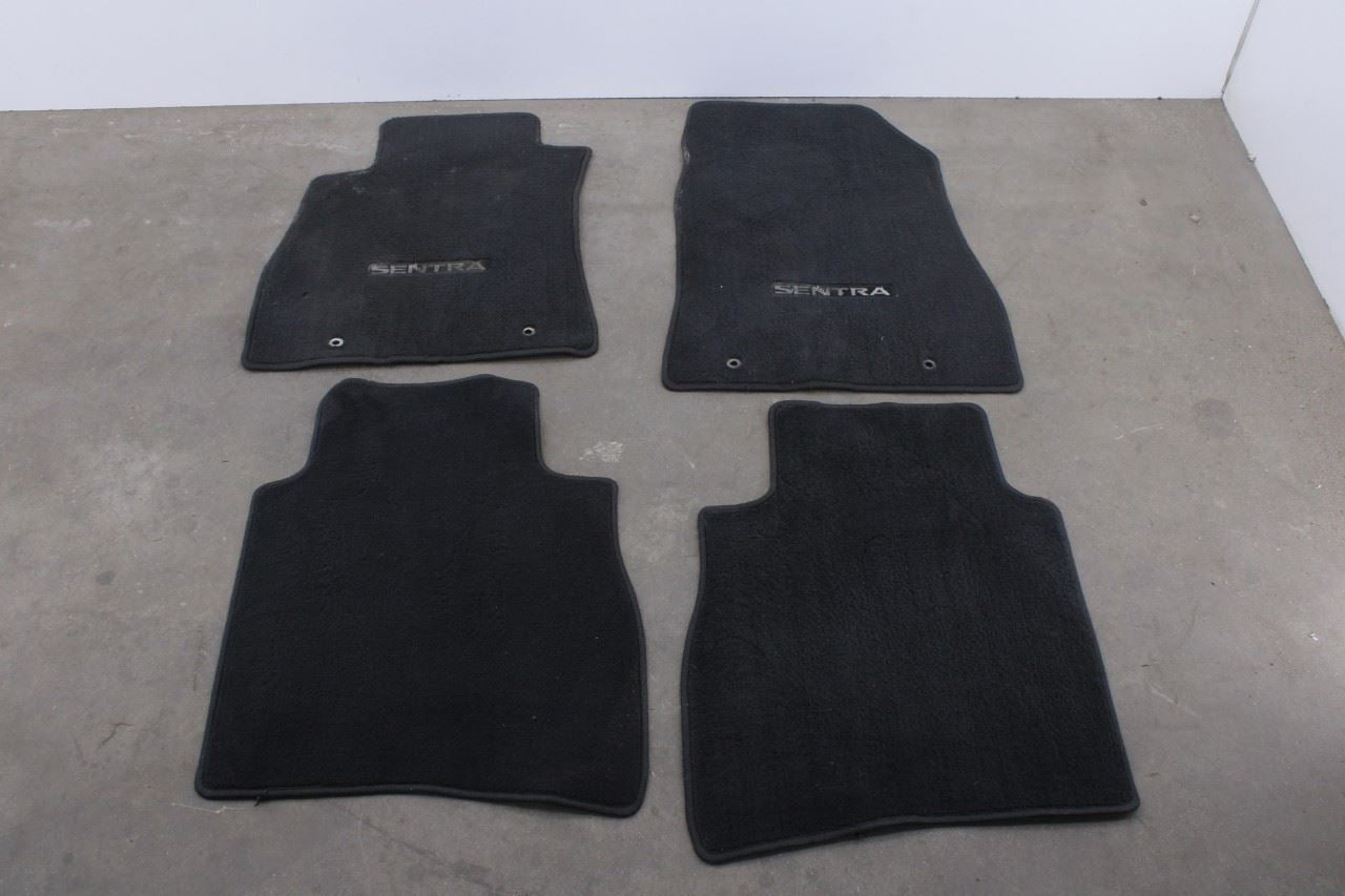 13-19 Nissan Sentra SV Front and Rear RH LH Side Interior Carpet Floor Mats Set0