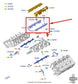 2020-24 Ford Explorer Police 3.3L Upper Manifold Fuel Supply Port Injection Rail - Alshned Auto Parts