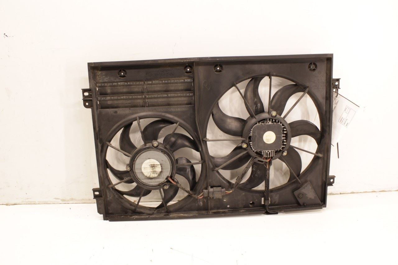 2006-2018 Volkswagen Passat SE 1.8L FWD Dual Radiator Cooling Fan Motor Assembly - Alshned Auto Parts