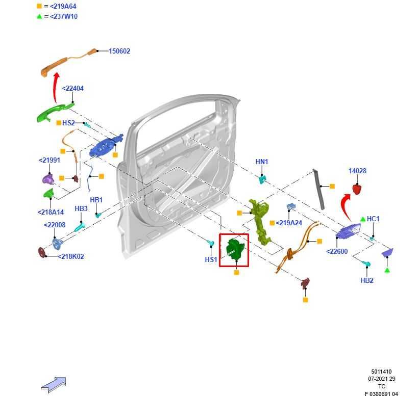 2023-2026 Ford Escape ST Front Left Driver Side Door Lock Latch Actuator - Alshned Auto Parts