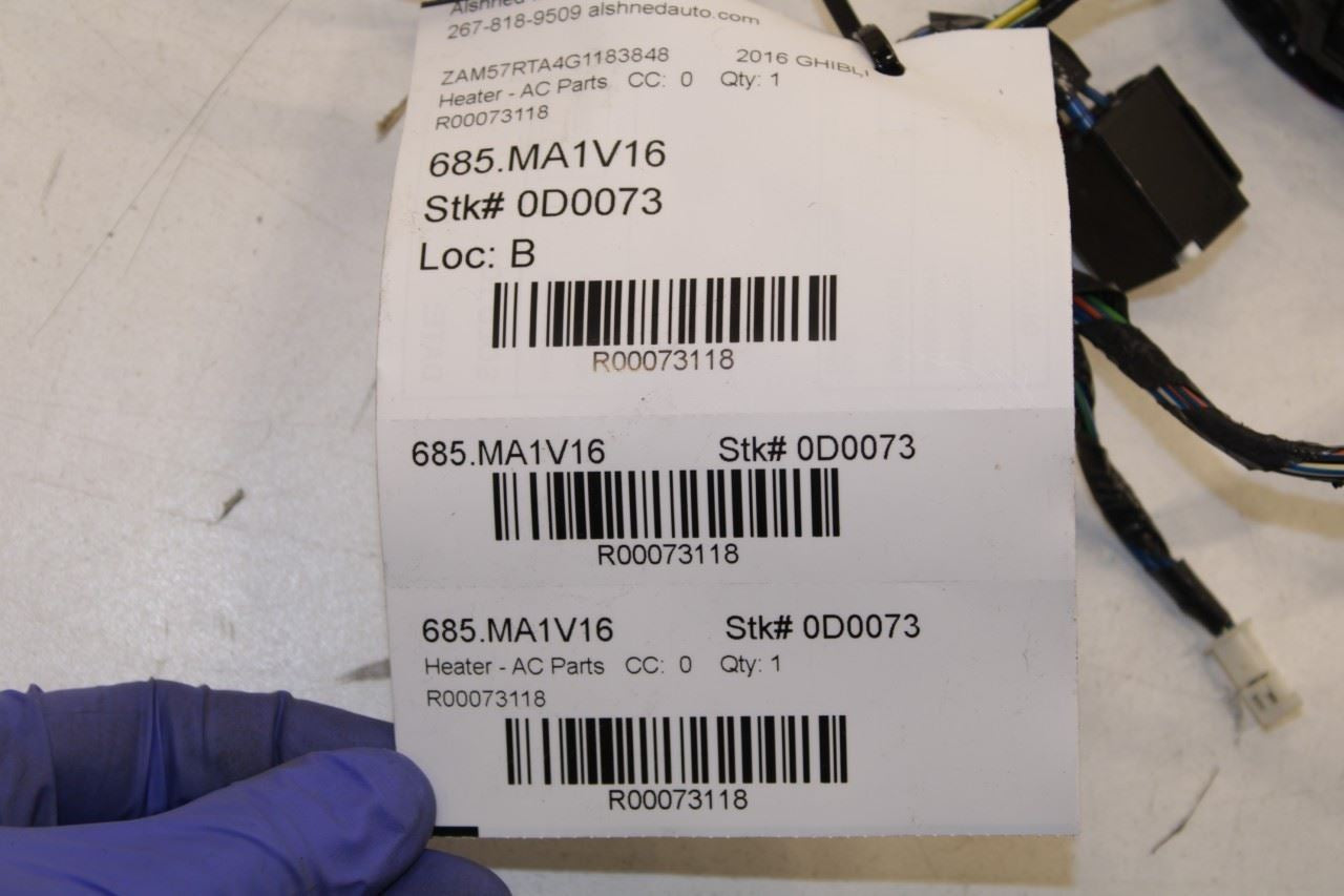 2014-2020 Maserati Ghibli S Q4 HVAC Blend Door Actuator Motors w/ Wire Harness - Alshned Auto Parts