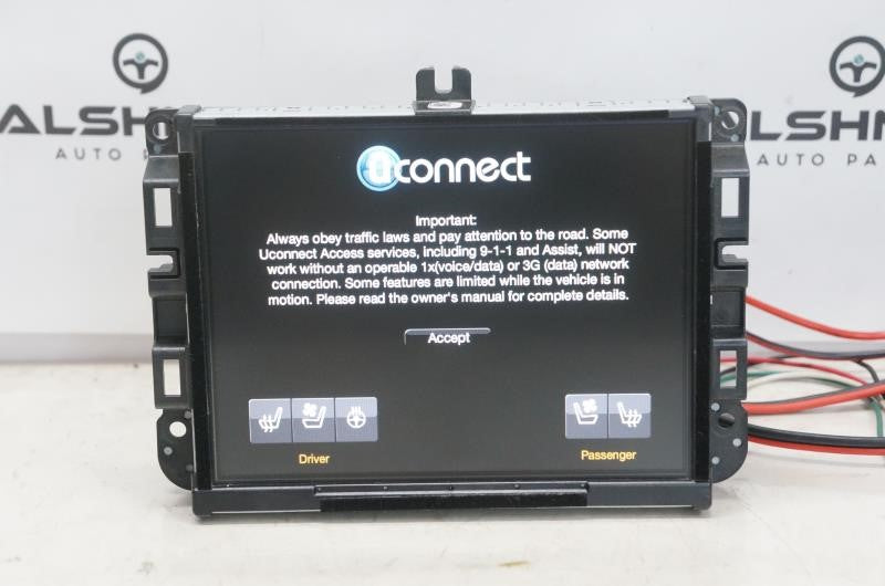 2014 Ram 1500 8.4'' Display Uconnect Navigation Radio Receiver 68224525AH OEM - Alshned Auto Parts