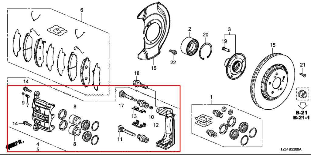 17-20 Acura MDX Advance Front Left Driver Side Brake Disc Caliper 45019-TYS-A50 - Alshned Auto Parts