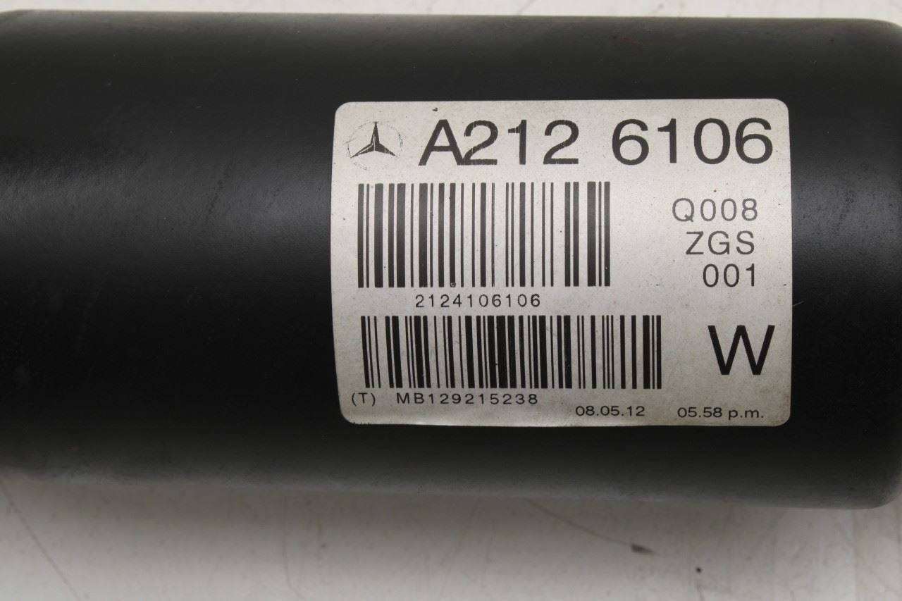 2010-2016 Mercedes-Benz E350 Sport 4Matic 3.5L AWD AT Rear Drive Shaft Propeller - Alshned Auto Parts