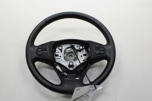 14-18 BMW X5 xDrive35i 3.0L AWD Steering Wheel Leather w/ Control Buttons *ReaD* - Alshned Auto Parts