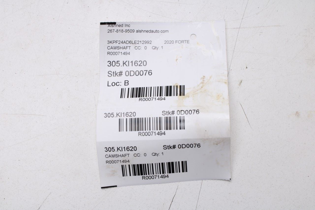 17-24 Kia Forte 2.0L RH Engine Timing CVVT Exhaust Camshaft Sprocket 24370-2E020 - Alshned Auto Parts