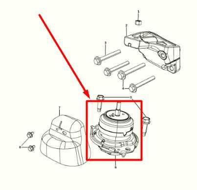 2011-2024 Dodge Durango 3.6L Left Side Engine Mount Insulator 68252518AA OEM - Alshned Auto Parts