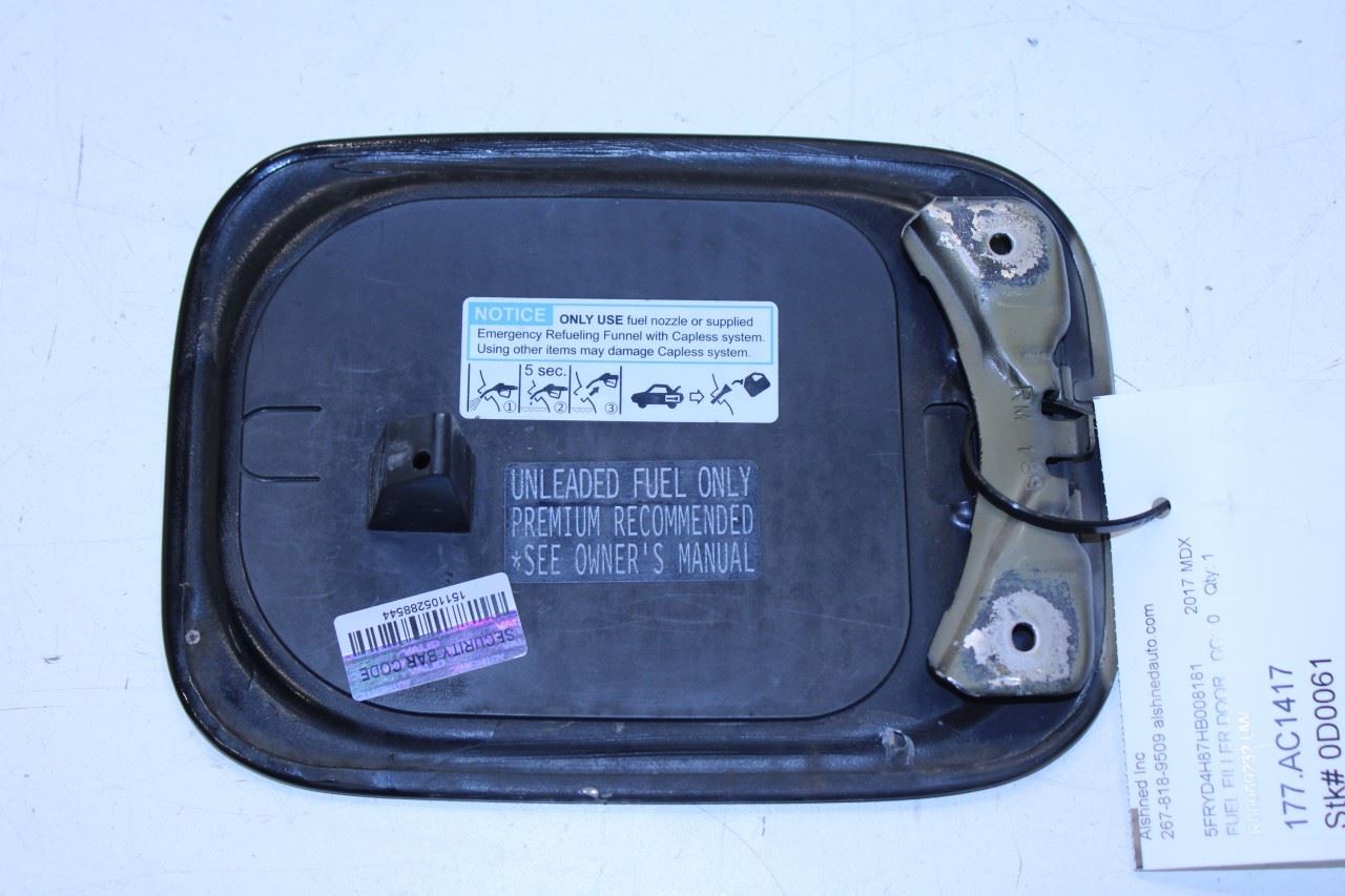 2014-2020 Acura MDX Advance 3.5L Fuel Tank Filler Door Lid Cover 63910-TZ5-A01ZZ - Alshned Auto Parts