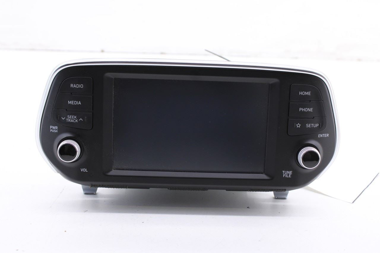 19-20 Hyundai Santa Fe SEL Radio Faceplate Control w/ 7.0'' Display and Receiver - Alshned Auto Parts
