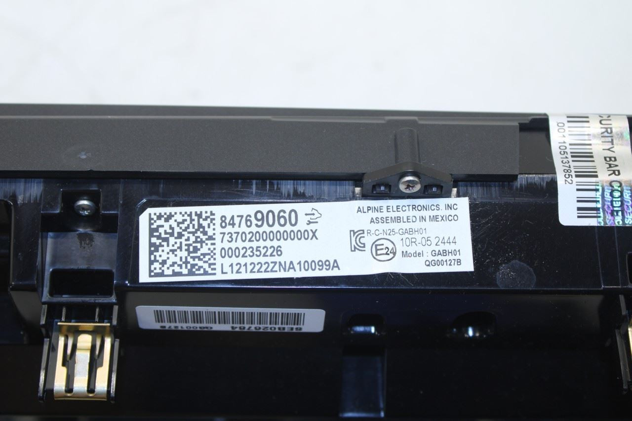 2020-2024 Chevrolet Blazer 2LT AC Heater Temperature Climate Control 84769060 - Alshned Auto Parts