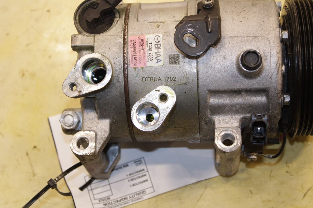 2023-2025 Mazda CX-30 2.5 S 2.5L AC Air Conditioner Compressor BHAA-61-450 OEM - Alshned Auto Parts
