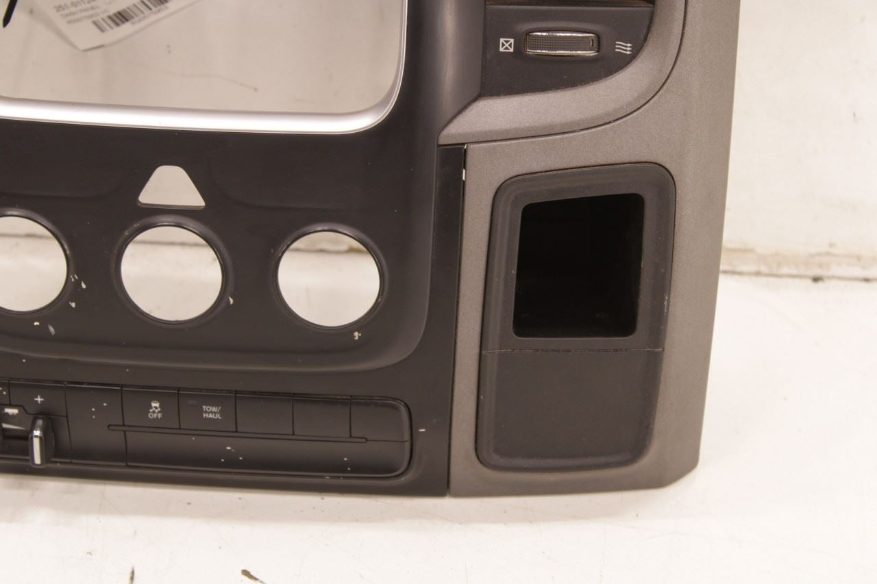13-18 RAM 2500 Tradesman Dash Center Screen Bezel Trim w/ Air Vent Grille *ReaD* - Alshned Auto Parts