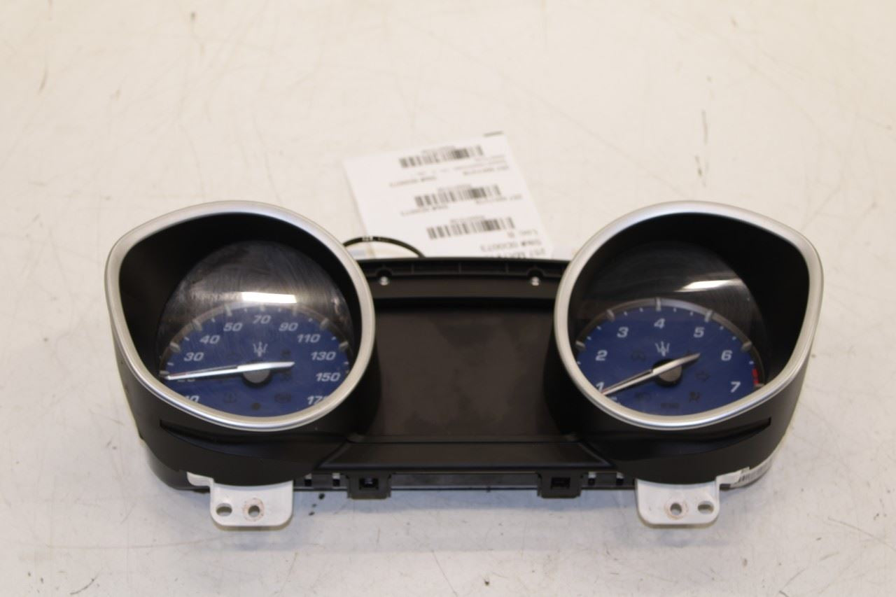 2016 Maserati Ghibli S Q4 3.0L Speedometer Gauge Instrument Cluster 57K Mileage - Alshned Auto Parts
