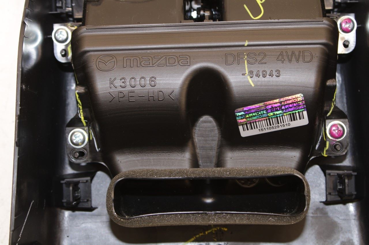 2022-2025 Mazda CX-30 2.5 S Rear Center Console Back Finish Panel DFS2-64943 OEM - Alshned Auto Parts